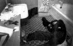 Three weeks without hot water.