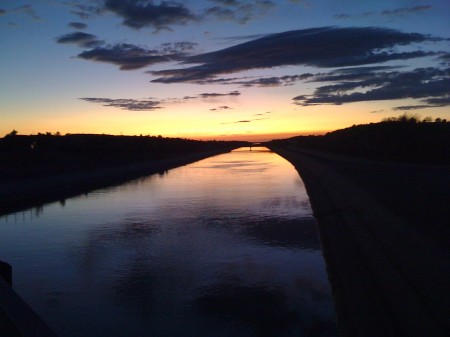 California Aqueduct on Victorville City Limits