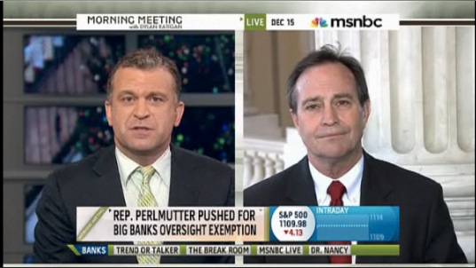 Dylan Ratigan, eXiled Hero, Bitchslaps Lawmaker For The Just-Passed "Banking Reform" Bill