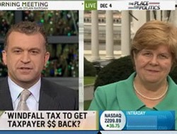 Watch: Ratigan Grills Obama Economic Advisor Christina Romer...Who Refuses To Answer Question About Taxing The Taxpayer-Funded Banker Bonuses...