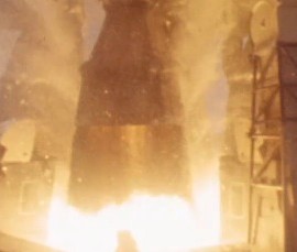 Watch: Apollo 11 Slowmotion Blastoff Video