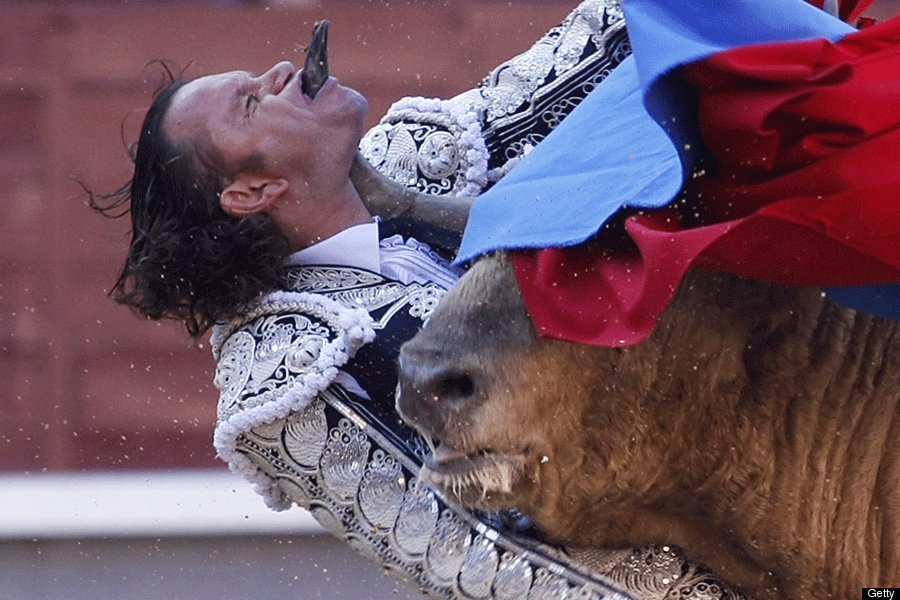 Bullfighting in the Age of Hardcore Internet Porn: Prancing Matador Penetrated Orally In Front Of Thousands of Spectators...What's Next? ATM?