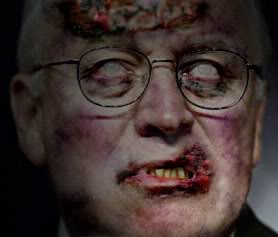 Cheney Joins The Living Dead--Only A Headshot Will Stop Him Now