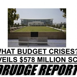 Rightwing Toolmaster Matt Drudge Says Spending On Schools Is Bad, But Has Yet To Object To The Million Ways In Which His Rightwing Handlers Have Stolen Taxpayer Wealth Since Monica Gave Bill A Blumpkin...