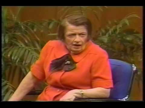Ayn Rand (nee "Alyssa Rozenbaum") Calls Arabs "Primitive Savages" On Daytime Television...Funny How Ayn Rand Sounds Like A Typical Modern-Day Russian Bigot, Right Down To The "Primitive Savages" Epithet...Also, Eesh, Poor Nathan Branden Had To Stick His Dick Into That Skanky Old Baglady--He Deserves To Be Honored, Like From Now On When a Guy Is Pressured Into Having Sex With A Paranoid-Schizophrenic Baglady, It Should Be Called "Going Nathan Branden" [HT: Scott]