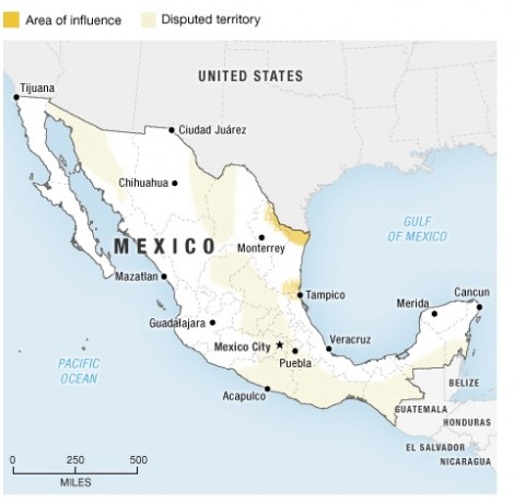 Gulf Cartel/Zeta Territory