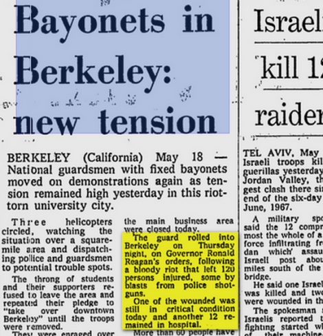 reagan 1969 bayonets berkeley4