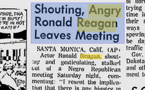 reagan-shouting at blacks 1966c