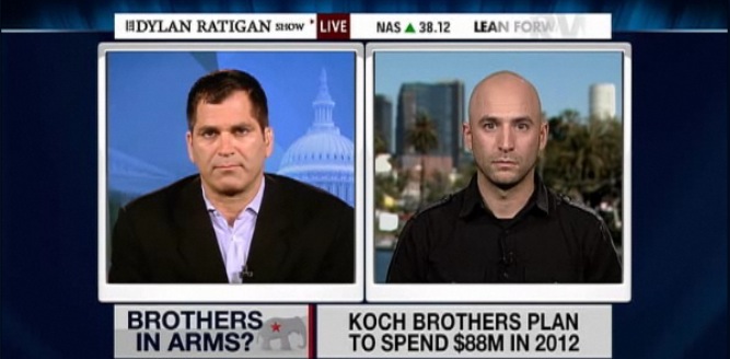 Dylan Ratigan Makes It Official: Mark Ames & Yasha Levine Broke The Koch Brothers' Takeover Of America 