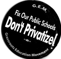 Michelle Rhee's Worst Nightmare: "Grassroots Education Movement" Supporting Public Schools, Teachers' Unions [HT: Prorev]