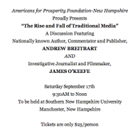 Master & Servants: Kochs' "Americans For Prosperity" Hosting Andrew Breitbart+James O'Keefe Event...So Let's See, Breitbart Attacks Exiled Editor Mark Ames's Reporting On Koch Brothers, And Now Koch Brothers Sell Tickets For AFP-Sponsored "Breitbart/O'Keefe" Event...
