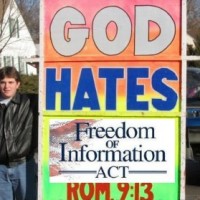 Check out the Westboro Baptist Church's FBI File...