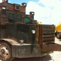 War Nerd Alert! Mexico Narco-Gangs Use Real-Life Mad Max Improvised Tanks