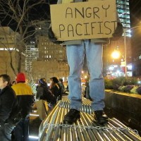 Check Out These Photos From Last Night's Re-Occupy At Zuccotti Park [HT: DR Show's Meg Robertson]