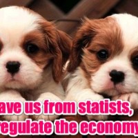 Bagger Desperation: Cato Institute's resident bellhop Jim Harper says privacy regulations will allow puppies to die! You know the baggertarian gig's almost up when Cato resorts to using puppies to sell the freemarket...