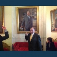 What Decent Red-Blooded American Wouldn't Flip Off A Portrait Of Reagan?