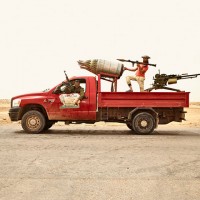 War Nerd Porn: The "Technicals" Of The Libyan War, Hamming It Up For The Cameras [HT: Jon]