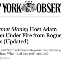 New York Observer Picks Up S.H.A.M.E. Project Exposé On NPR Host Adam Davidson's Conflicted Ties To Wall Street Sponsors