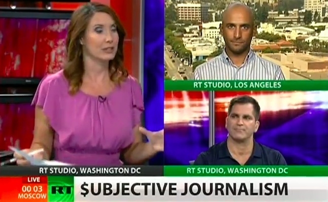 Watch: Mark Ames and Yasha Levine Talk To RT's Kristine Frazao About S.H.A.M.E.'s Expose of NPR Host Adam Davidson